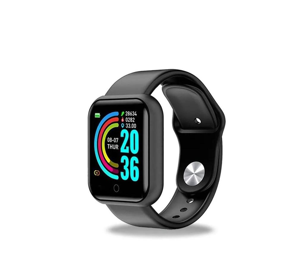 D20 Smart Watch with Fitness Tracking & Bluetooth Connectivity